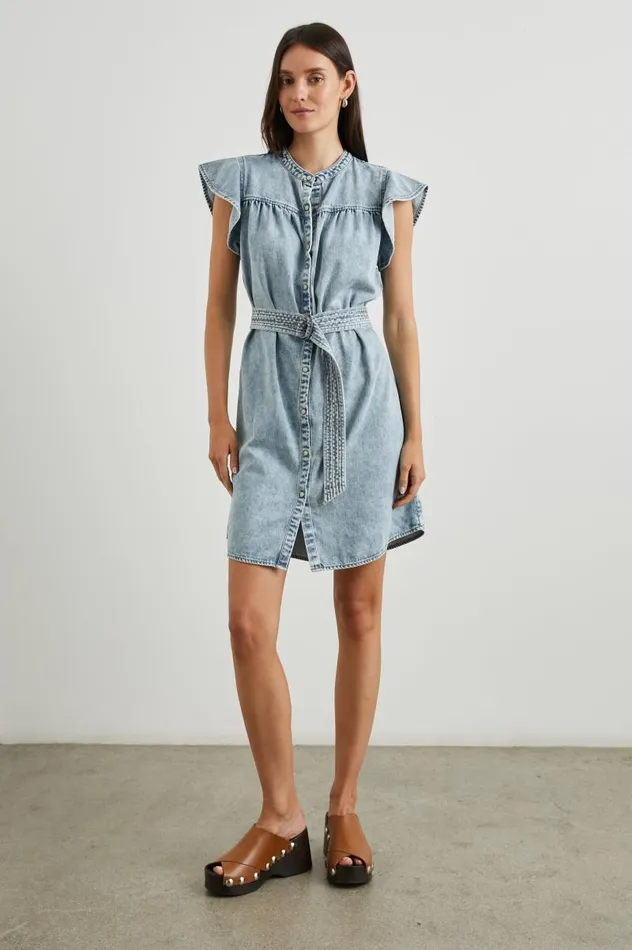 Rails Dresses and Rompers Women LETTA DRESS Faded Indigo
