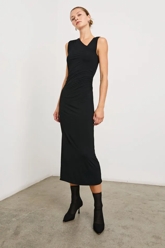 Rails Dresses and Rompers Women LOLA DRESS Black Onyx