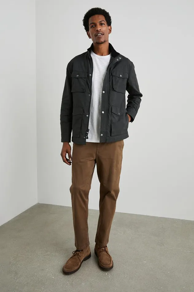 Rails Jackets and Coats Men CARDIFF JACKET Black