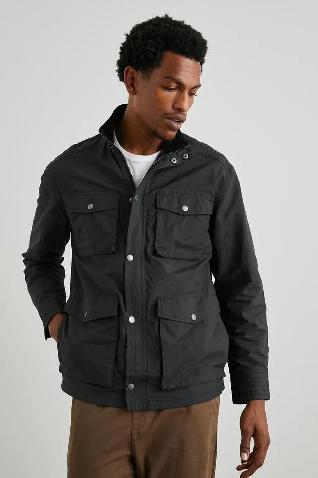 Rails Jackets and Coats Men CARDIFF JACKET Black