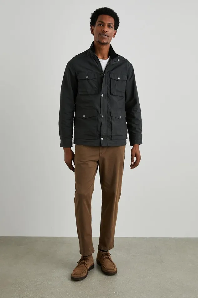 Rails Jackets and Coats Men CARDIFF JACKET Black