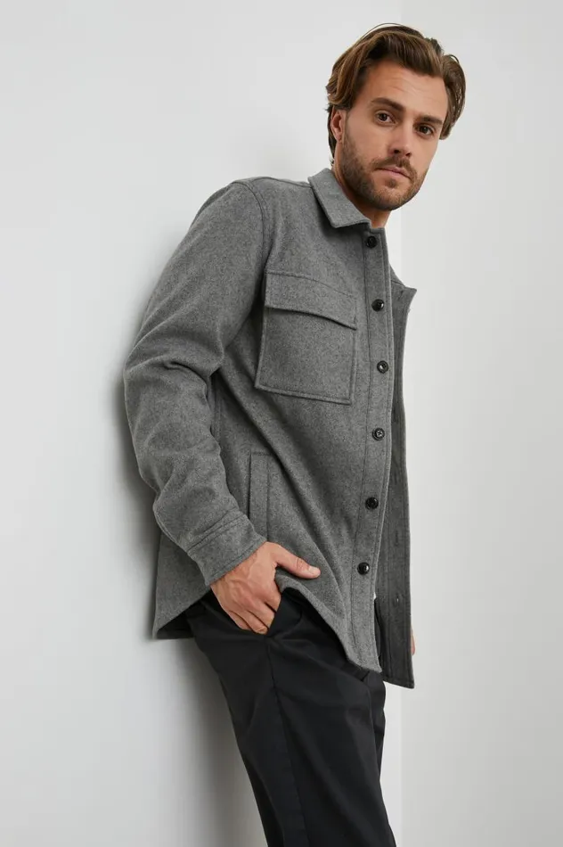 Rails Jackets and Coats Men WARNER SHIRT JACKET Grimoire