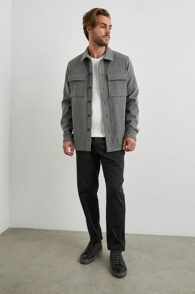 Rails Jackets and Coats Men WARNER SHIRT JACKET Grimoire