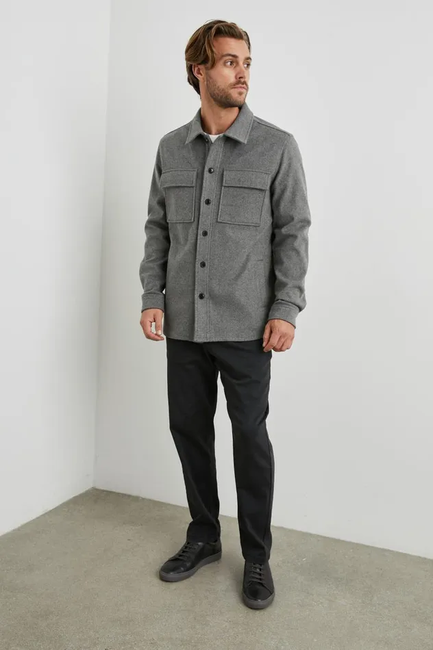 Rails Jackets and Coats Men WARNER SHIRT JACKET Grimoire