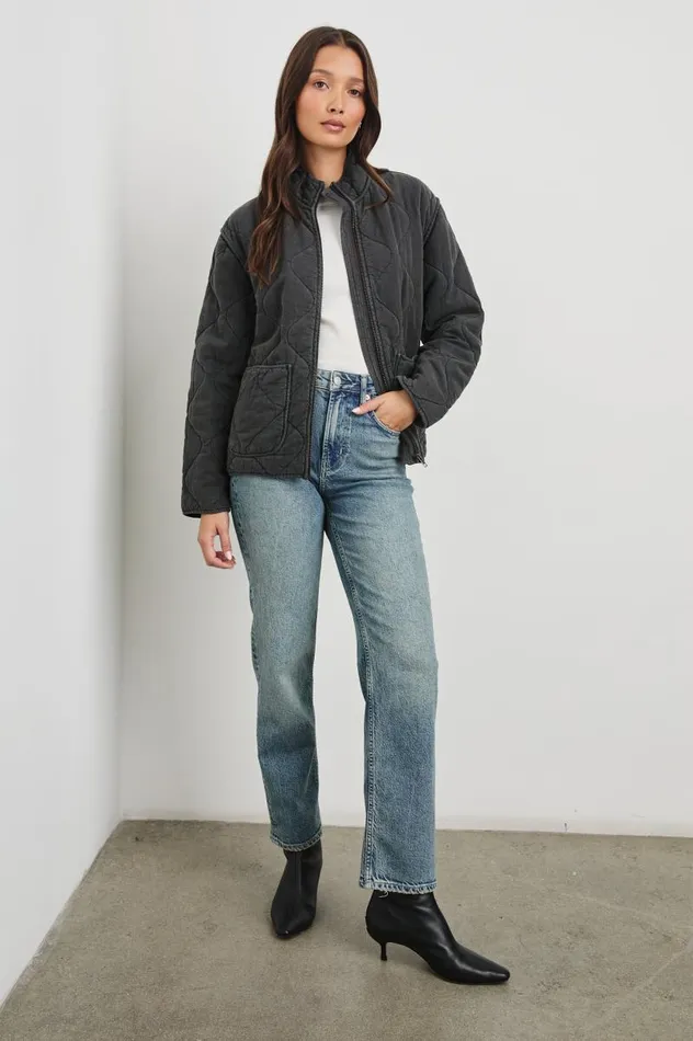 Rails Jackets and Coats Women DENVER JACKET Faded Black