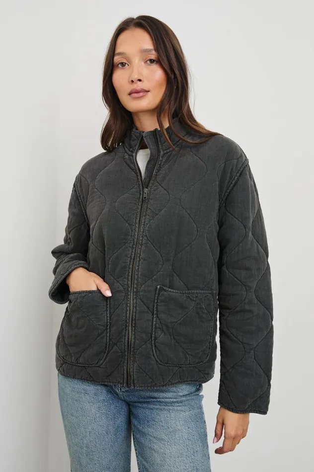 Rails Jackets and Coats Women DENVER JACKET Faded Black