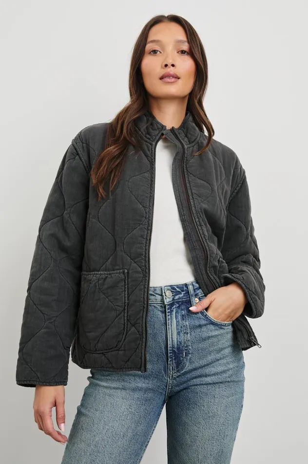 Rails Jackets and Coats Women DENVER JACKET Faded Black