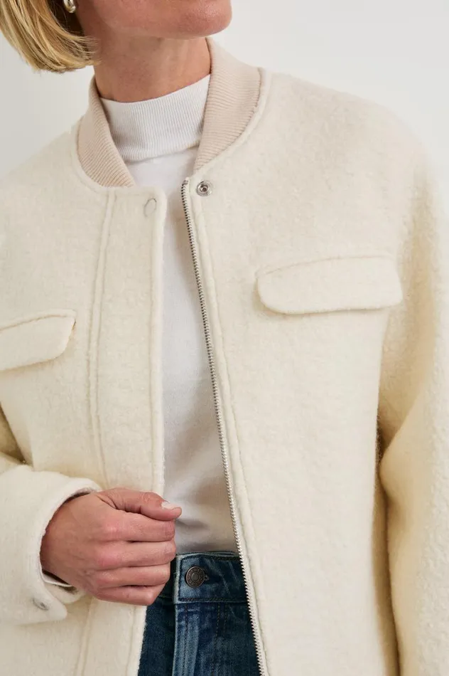 Rails Jackets and Coats Women KINSLEY JACKET Ivory