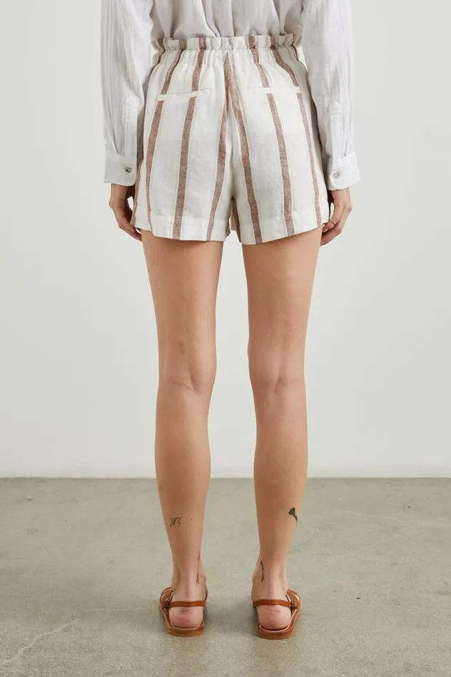 Rails Pants and Shorts Women FOSTER SHORT Coconut Stripe