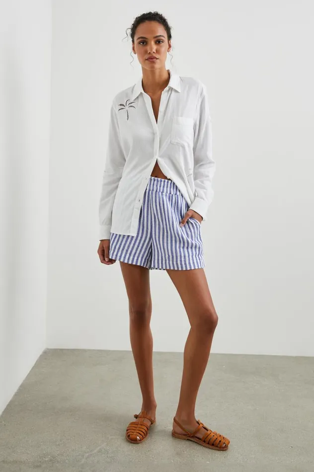 Rails Pants and Shorts Women LEIGHTON SHORT Anacapa Stripe