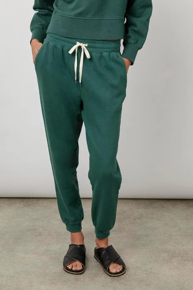 Rails Pants and Shorts Women OAKLAND SWEATPANT Forest