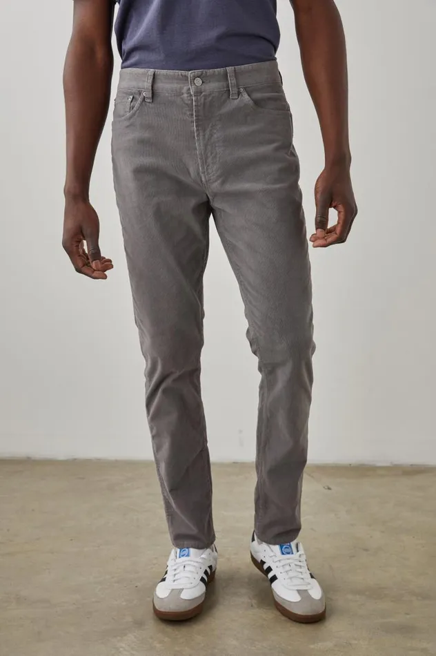 Rails Pants Men CARVER PANT Corduroy Storm Cloud