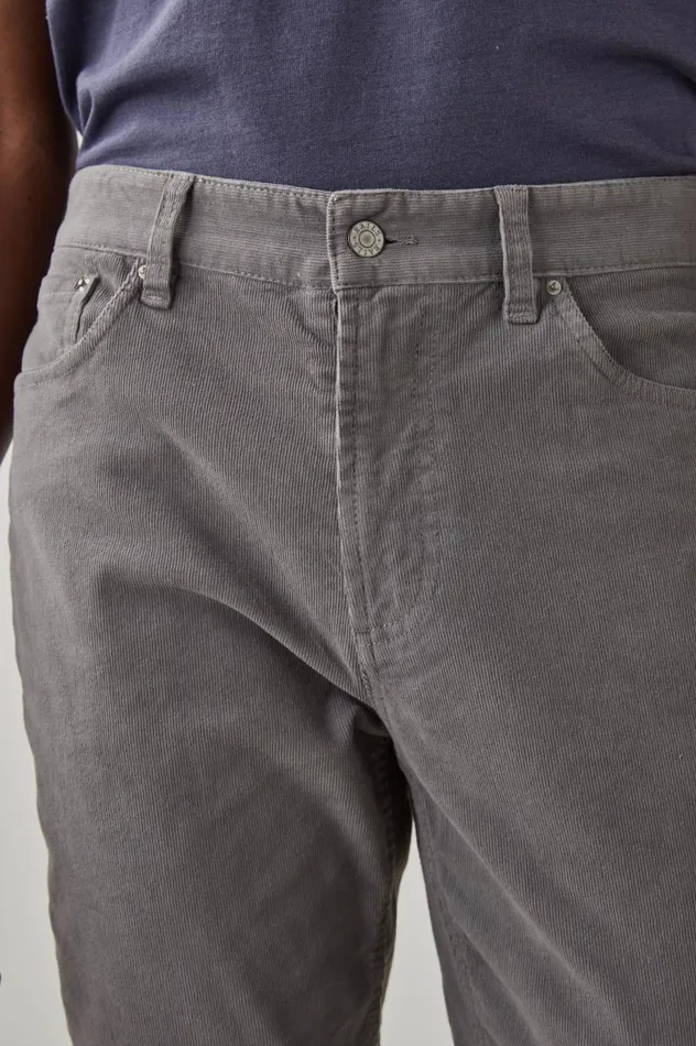 Rails Pants Men CARVER PANT Corduroy Storm Cloud