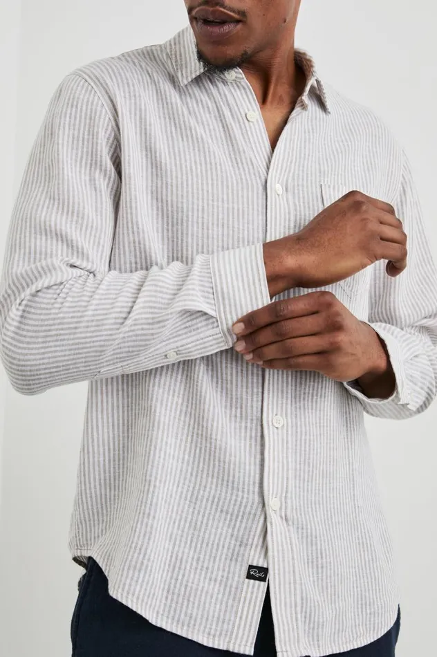 Rails Shirts Men CONNOR SHIRT Ghurka White Railroad