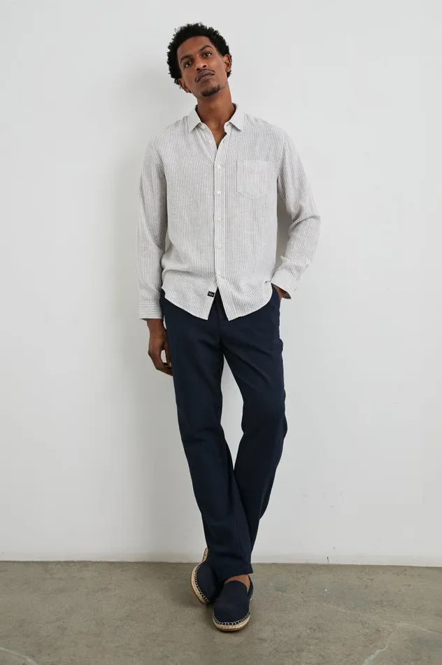 Rails Shirts Men CONNOR SHIRT Ghurka White Railroad