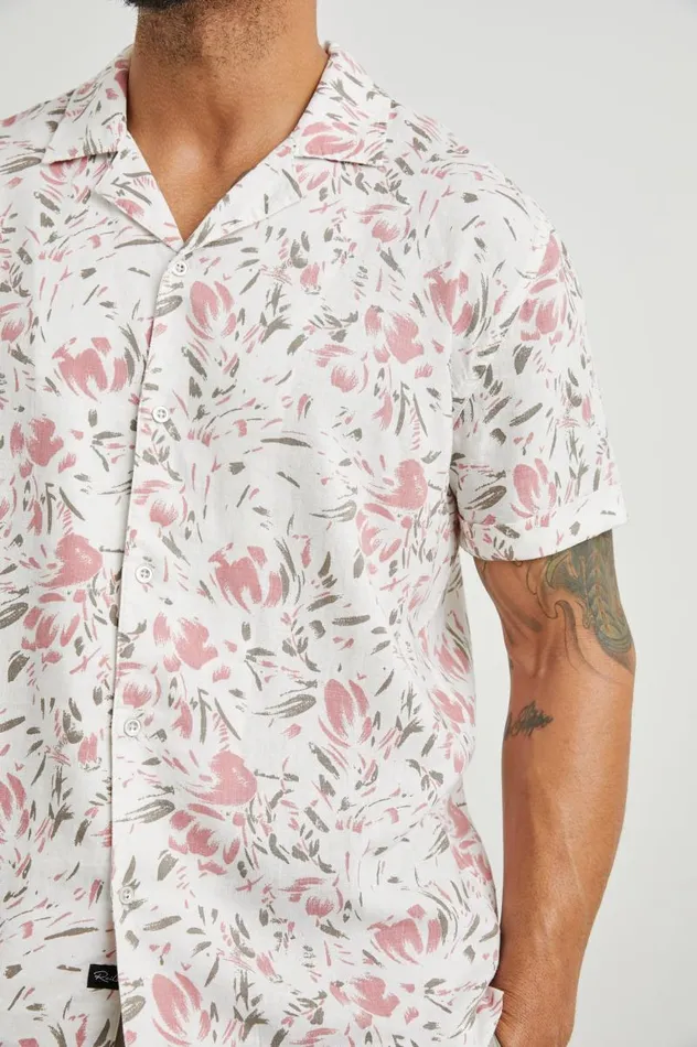 Rails Shirts Men DRESDEN SHIRT Brush Floral White