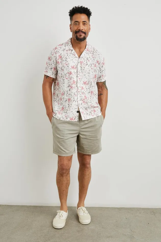 Rails Shirts Men DRESDEN SHIRT Brush Floral White
