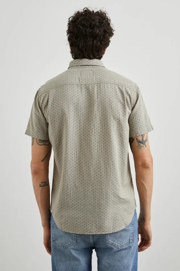 Rails Shirts Men FAIRFAX SHIRT Polygon Micro Quinoa