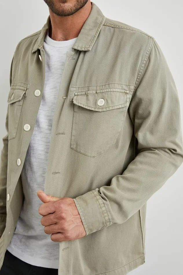 Rails Shirts Men KEROUAC SHIRT JACKET Natural