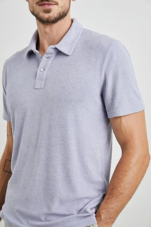 Rails Shirts Men RHEN POLO SHIRT French Lavender