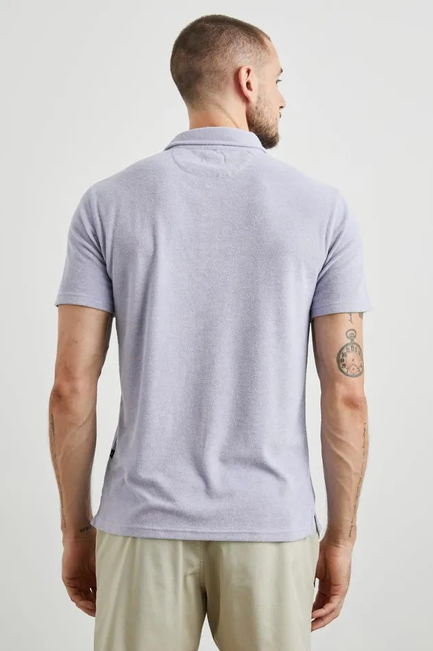 Rails Shirts Men RHEN POLO SHIRT French Lavender