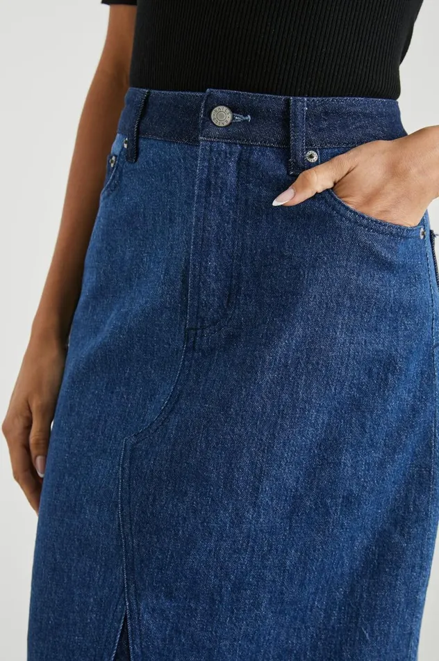 Rails Skirts Women HIGHLAND SKIRT Indigo Patchwork