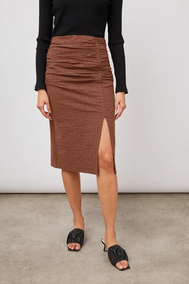 Rails Skirts Women LUCI SKIRT Russet Gingham