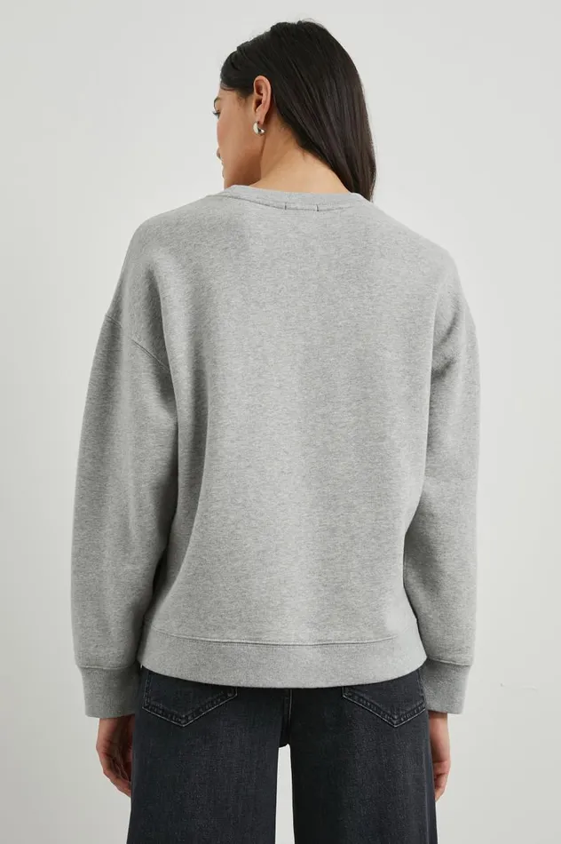 Rails Sweaters Women ANNIVERSARY SWEATSHIRT Heather Grey