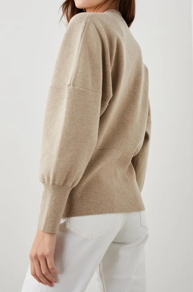 Rails Sweaters Women BRUNELLA CARDIGAN Oat Rails Sweaters Women BRUNELLA CARDIGAN Oat