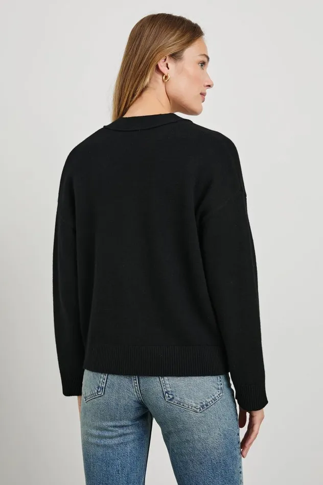 Rails Sweaters Women LINDI CARDIGAN Black