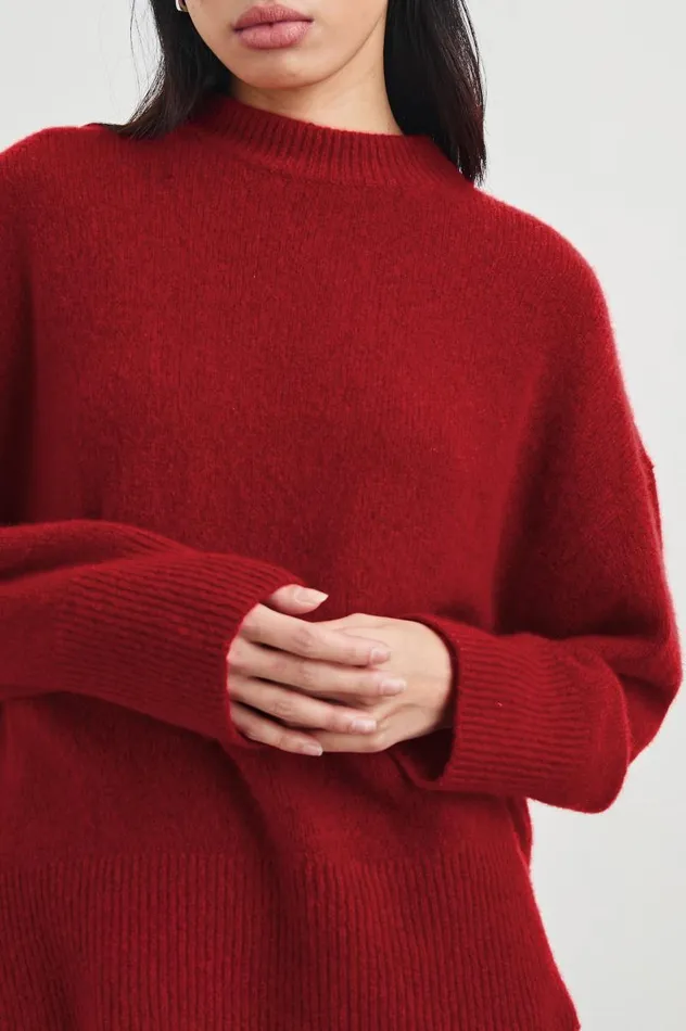 Rails Sweaters Women MIRANDA SWEATER Merlot