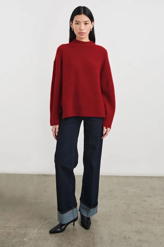 Rails Sweaters Women MIRANDA SWEATER Merlot