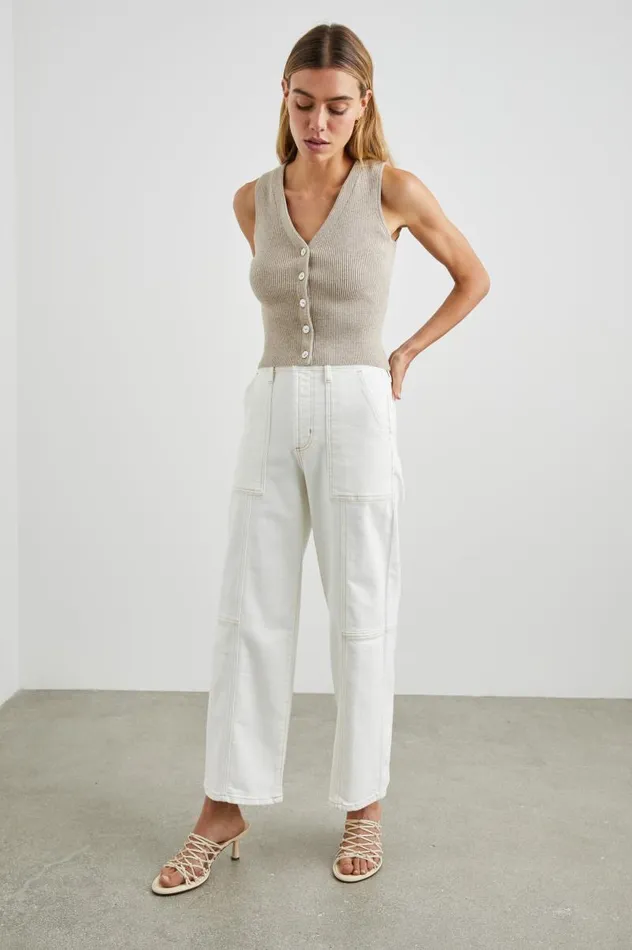 Rails Sweaters Women ROSA VEST Oatmeal