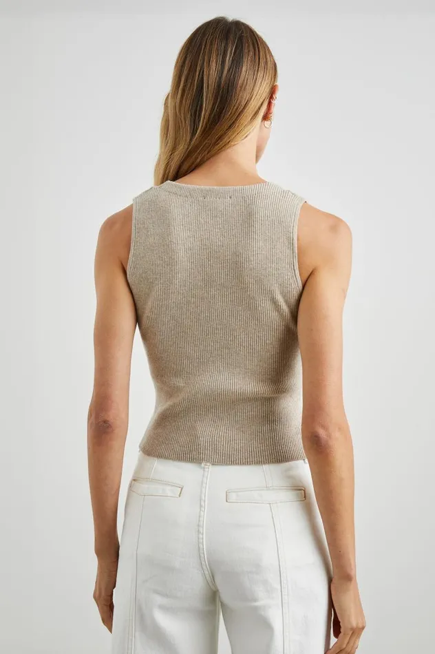 Rails Sweaters Women ROSA VEST Oatmeal