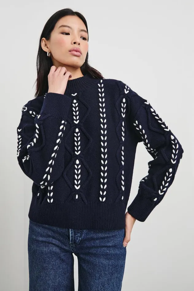 Rails Sweaters Women TORI SWEATER Midnight