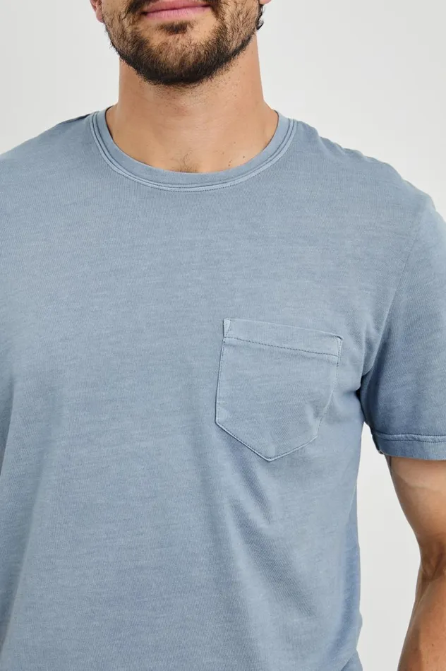 Rails TShirts and Thermals Men JOHNNY TSHIRT Steel