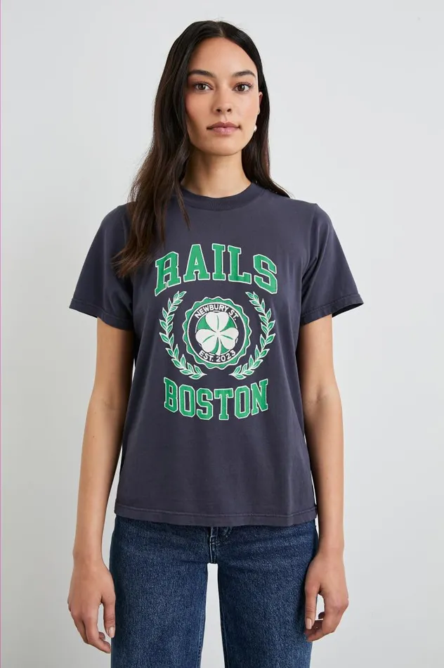 Rails Tees and Tanks Women BOYFRIEND TSHIRT Rails Boston