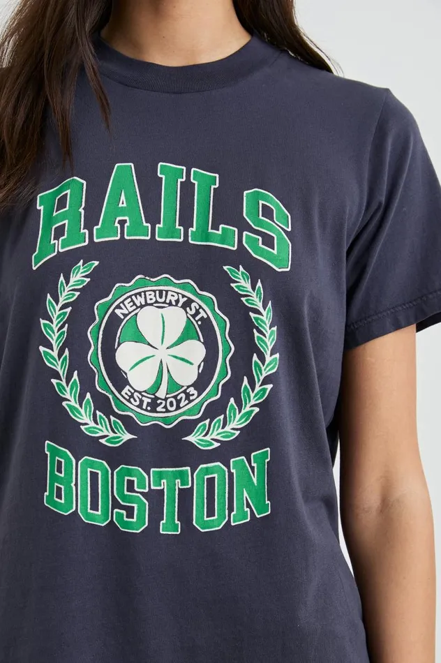 Rails Tees and Tanks Women BOYFRIEND TSHIRT Rails Boston