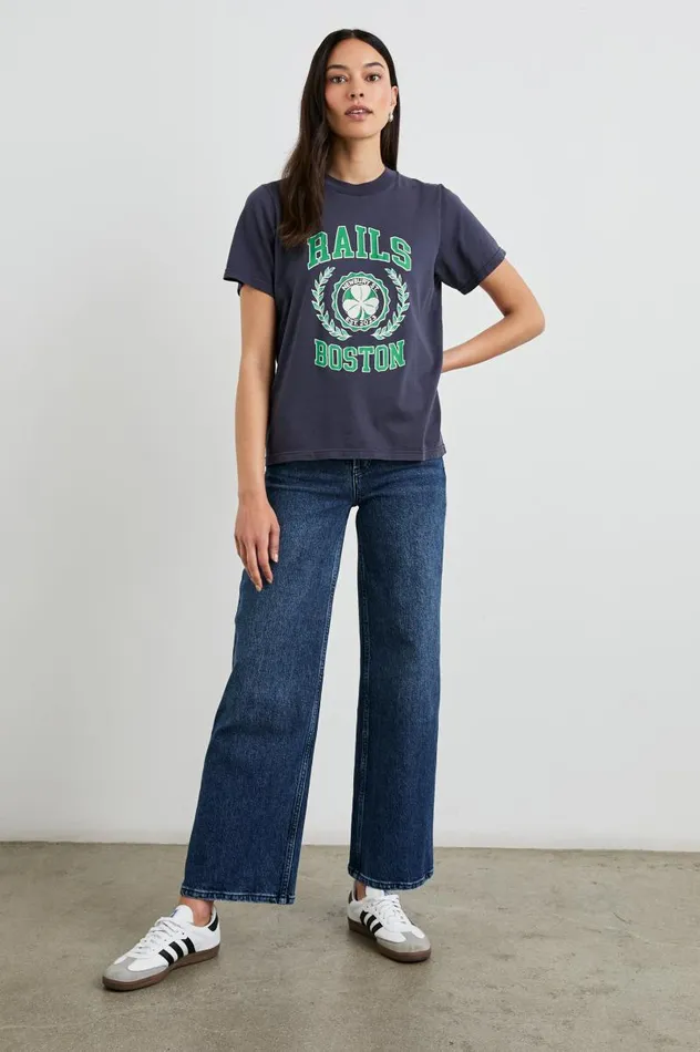 Rails Tees and Tanks Women BOYFRIEND TSHIRT Rails Boston