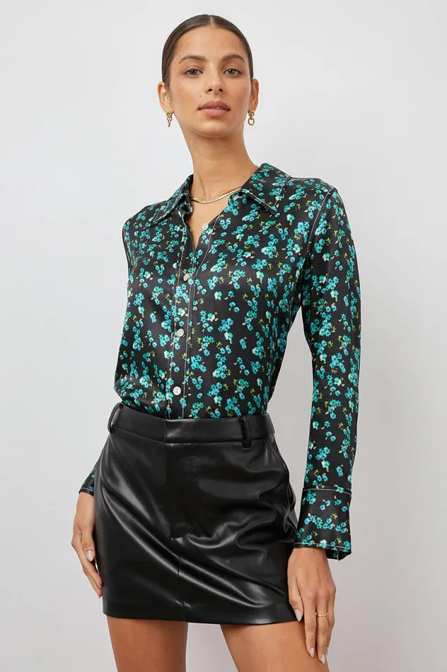 Rails Tops Women ANDREA TOP Mint Floral