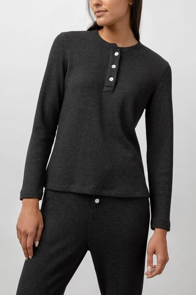 Rails Tops Women AVERY TOP Charcoal