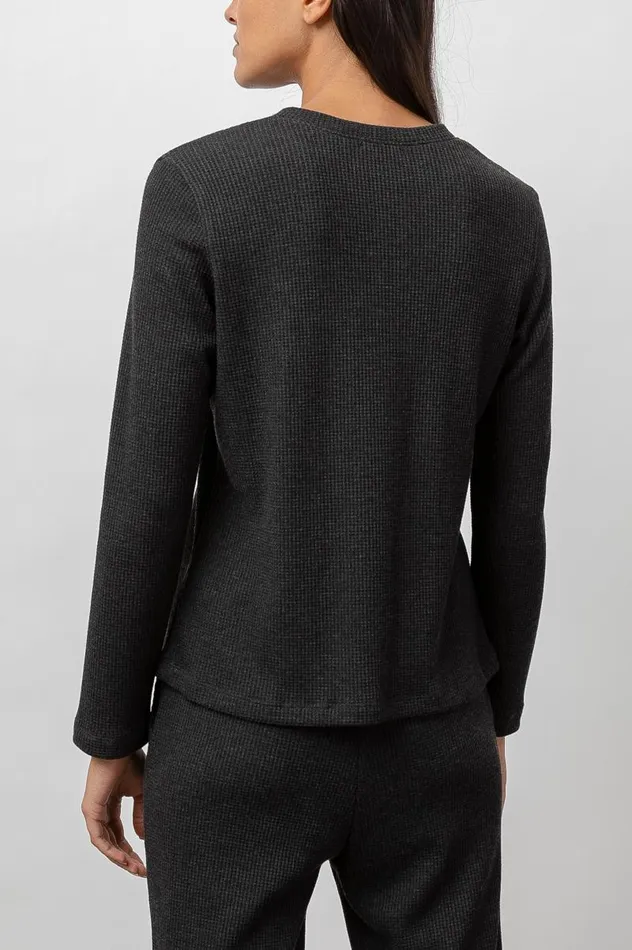 Rails Tops Women AVERY TOP Charcoal