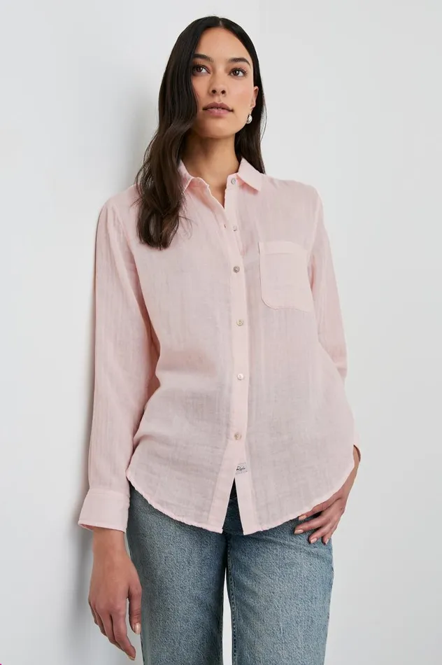 Rails Tops Women BREAST CANCER AWARENESS ELLIS SHIRT Petal
