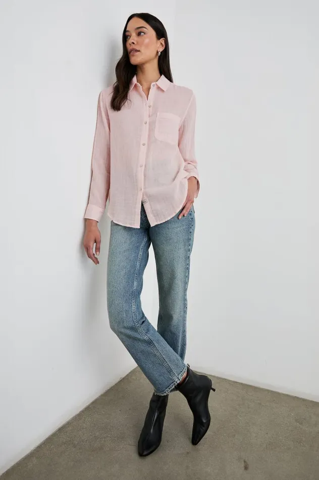 Rails Tops Women BREAST CANCER AWARENESS ELLIS SHIRT Petal