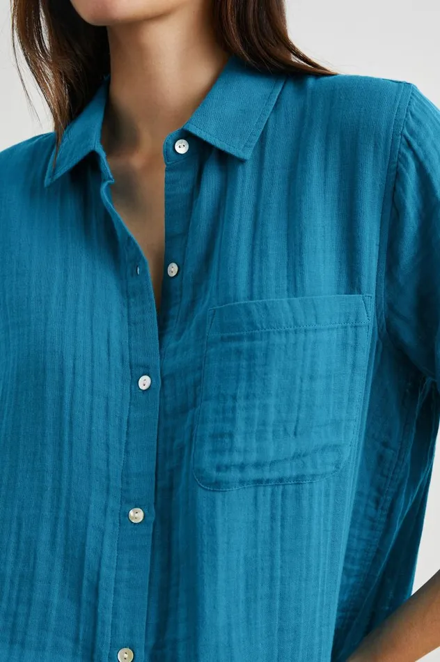 Rails Tops Women ELLIS SHIRT Turkish Tile