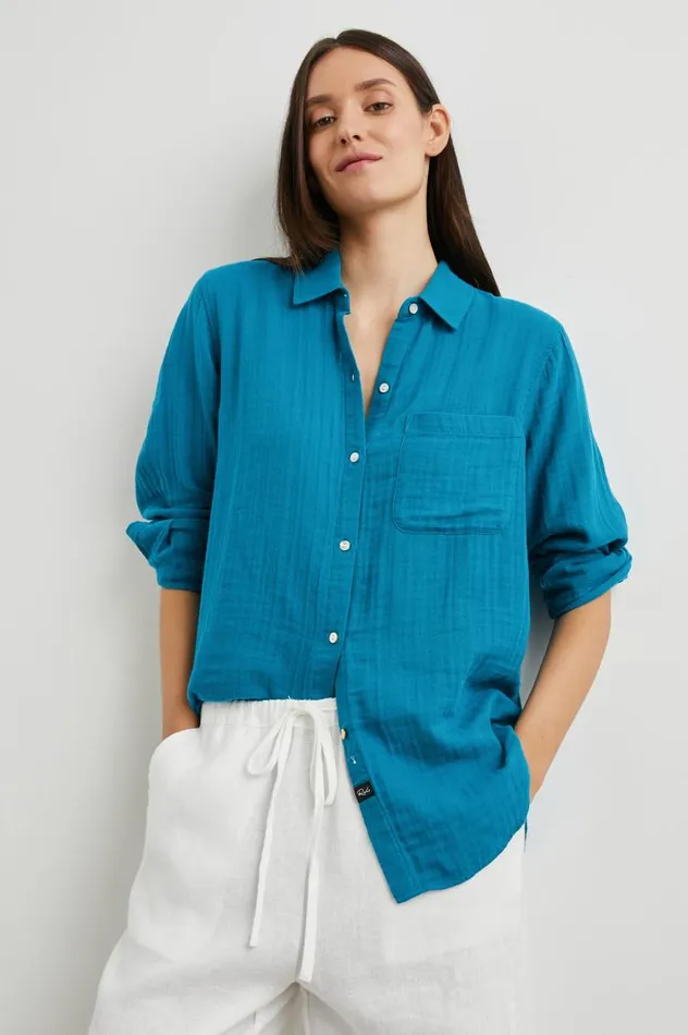 Rails Tops Women ELLIS SHIRT Turkish Tile