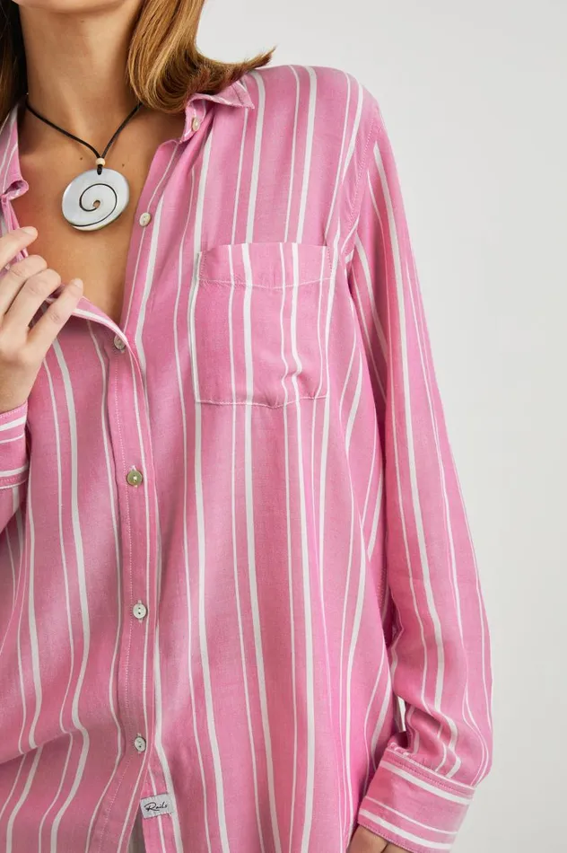 Rails Tops Women GAIA SHIRT Berry Stripe