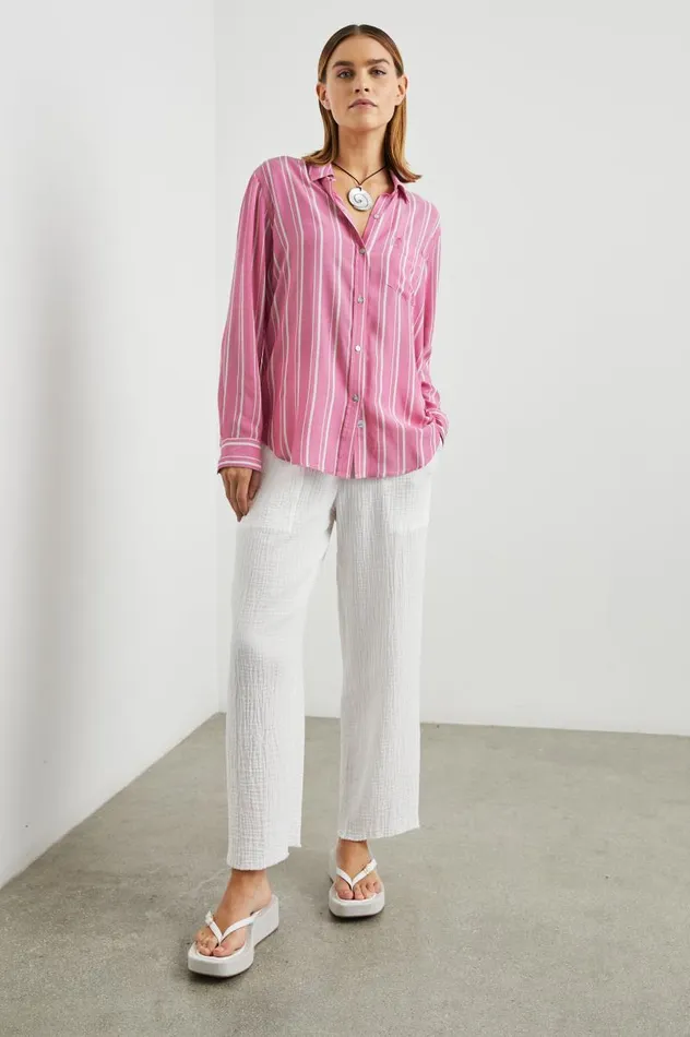 Rails Tops Women GAIA SHIRT Berry Stripe