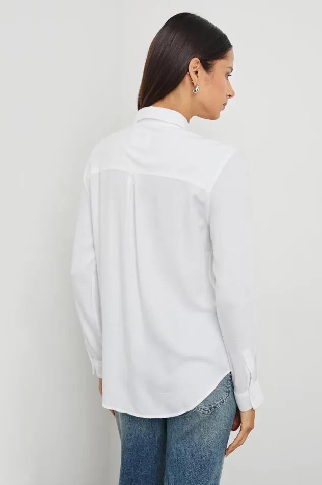 Rails Tops Women HUNTER SHIRT Ivory Check