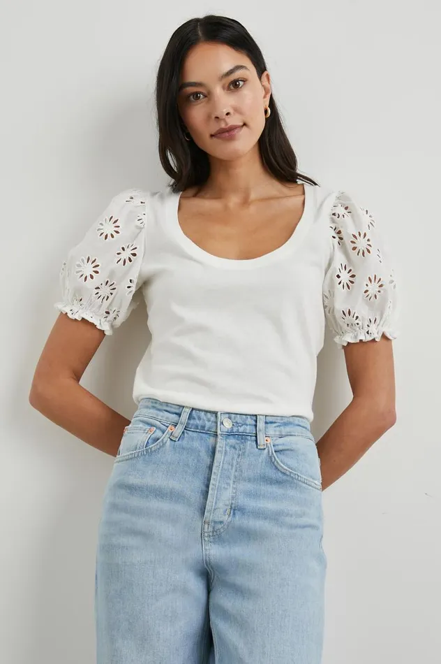Rails Tops Women LILIA TOP White